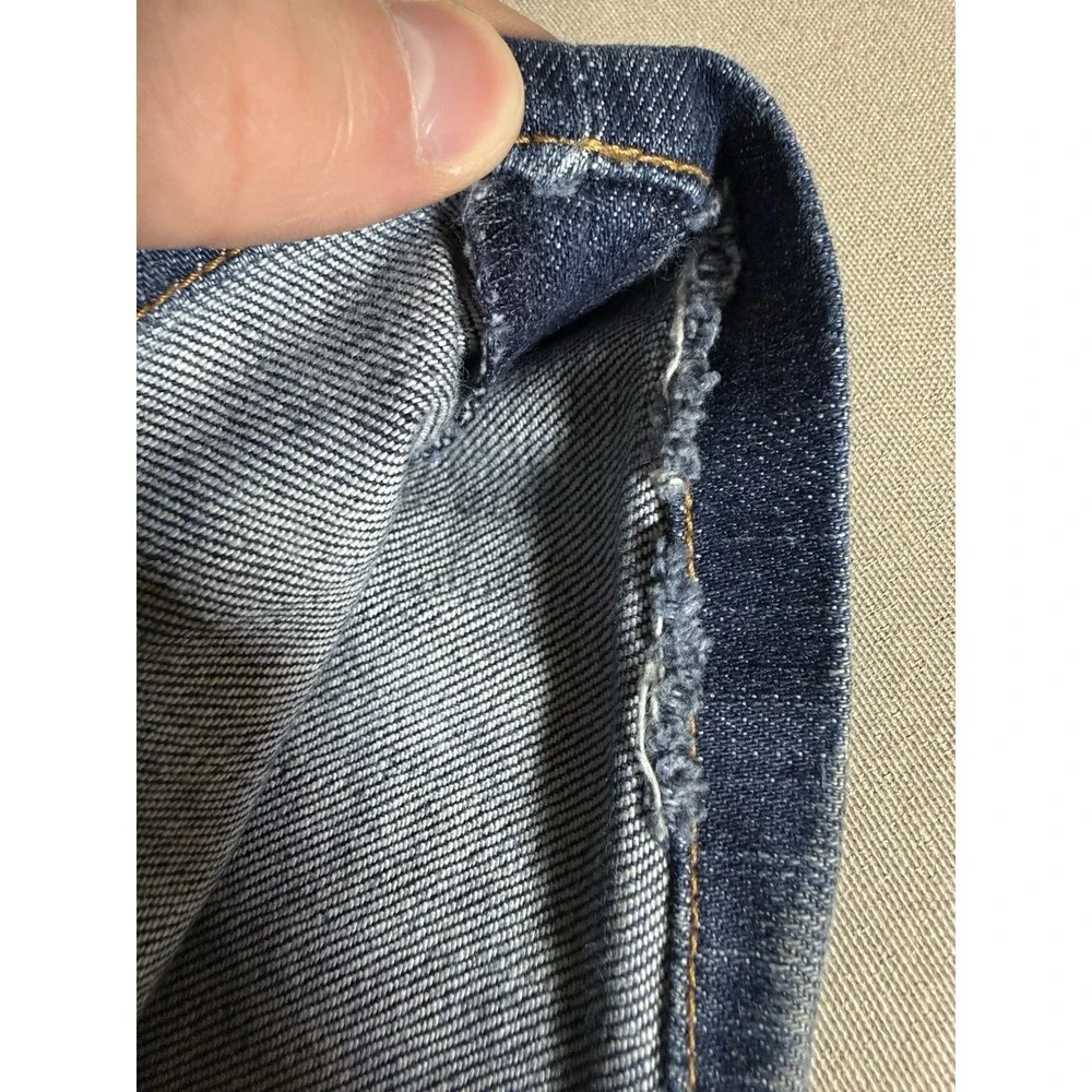 VINTAGE 7 For All Mankind Jeans Adult Size 27 Bootcut Y2K Made in USA